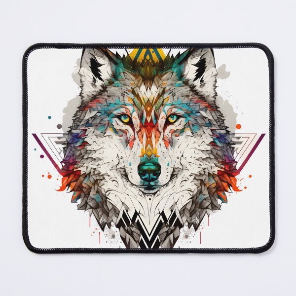 Item preview, Modern Wolf Design designed and sold by EarthArtAvencha.