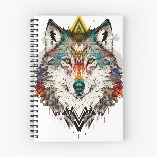 Item preview, Modern Wolf Design designed and sold by EarthArtAvencha.