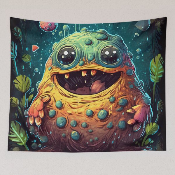 Item preview, The Happy Toad designed and sold by waxmonger.