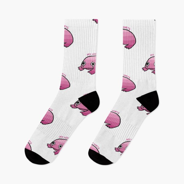 Item preview, My Heart Hurts | Pink Gradient Crying Frog, Frog Stickers, Pink Frog Pins designed and sold by iristocat.