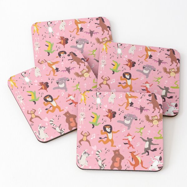 Item preview, Dancing animals designed and sold by KomalArteShop.