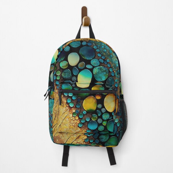 Artikelvorschau, Pointillism seaglass golden streams abstract entworfen und verkauft von Piotrek0001.