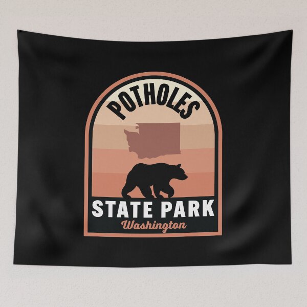 Item preview, Potholes State Park WA Bear designed and sold by HalpinDesign.