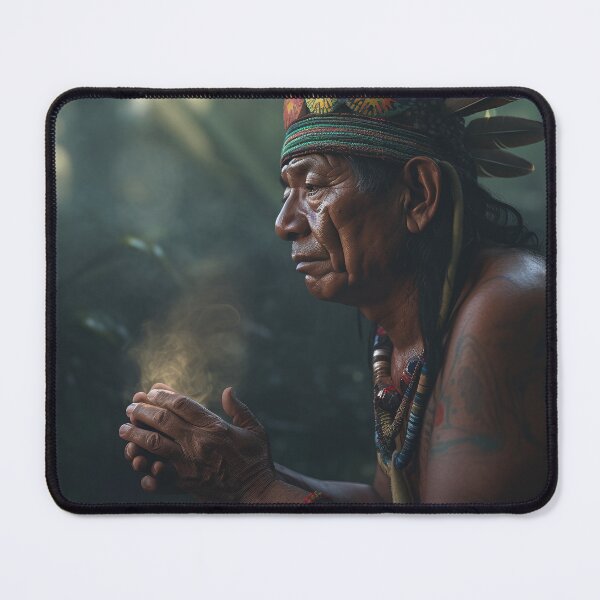 Artikelvorschau, shaman in the amazon entworfen und verkauft von Junkie Ai.