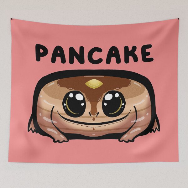 Item preview, Pancake The Frog (In Pink) designed and sold by Creepy-Cutesie.