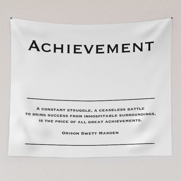 Item preview, Achievement - Motivational Quotes. Inspirational Office Wall Art, Home Decor designed and sold by Read This Already.