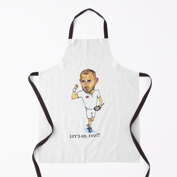 Item preview, Dan Evans Pro tennis player caricature designed and sold by dizzycatbiz.