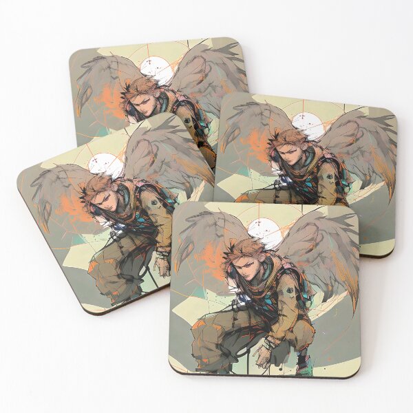 Item preview, Inkpunk style warrior Angel  designed and sold by Awesome Things.