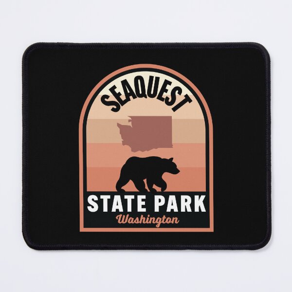Item preview, Seaquest State Park WA Bear designed and sold by HalpinDesign.