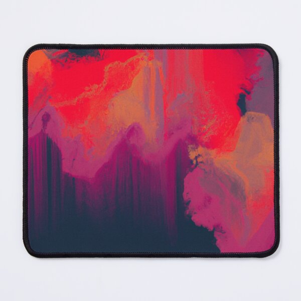 Item preview, Fiery Red Background - Abstract designed and sold by The Iconic Minimalist.