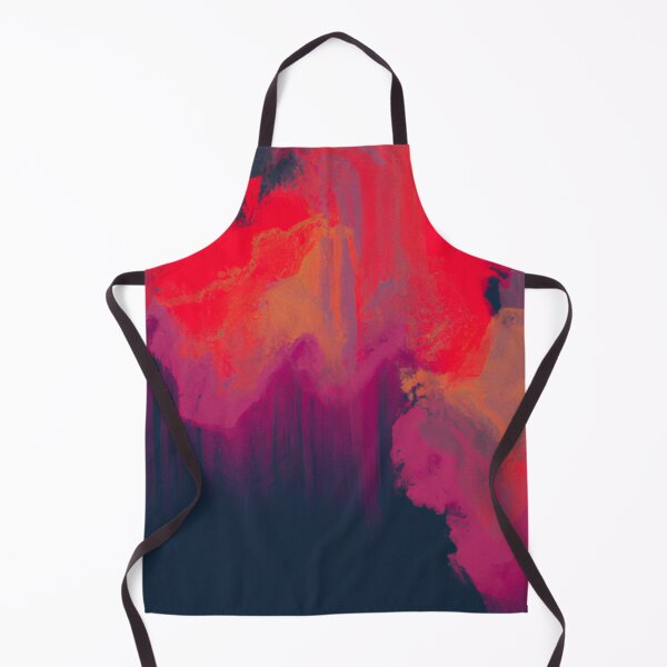 Item preview, Fiery Red Background - Abstract designed and sold by The Iconic Minimalist.