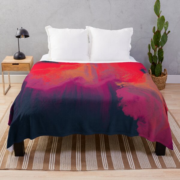 Item preview, Fiery Red Background - Abstract designed and sold by The Iconic Minimalist.