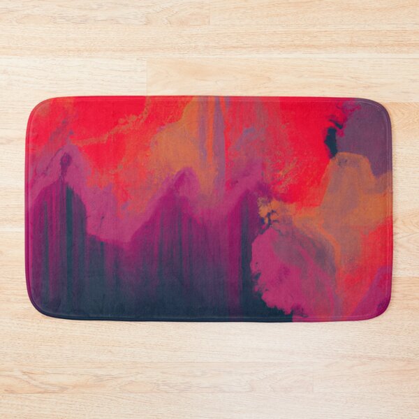 Item preview, Fiery Red Background - Abstract designed and sold by The Iconic Minimalist.