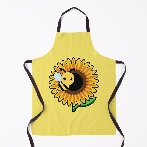 Item preview, bee on a sunflower designed and sold by 8thStreetDesign.