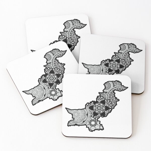 Item preview, Map of Pakistan designed and sold by KatsCanvas.
