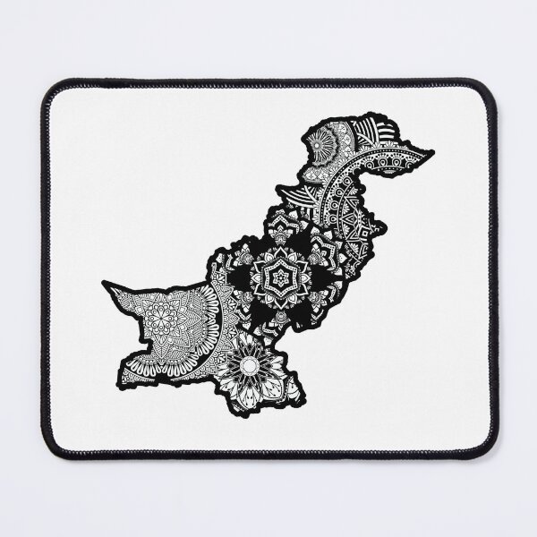 Item preview, Map of Pakistan designed and sold by KatsCanvas.