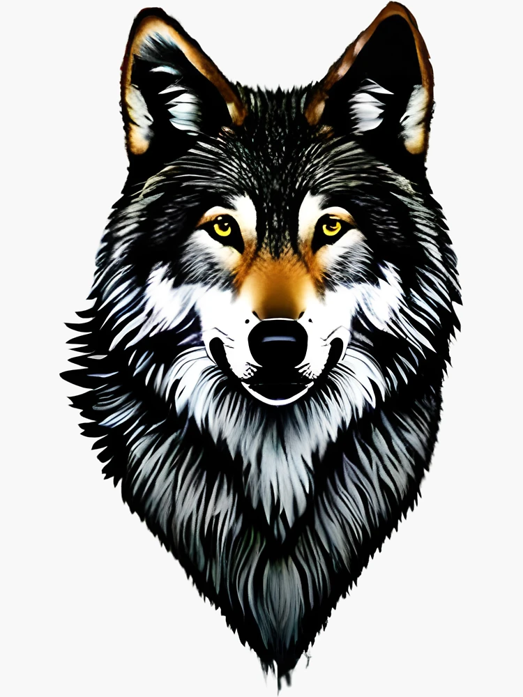 Wolf “Therian” Theta Delta Sticker for Sale by DraconicsDesign