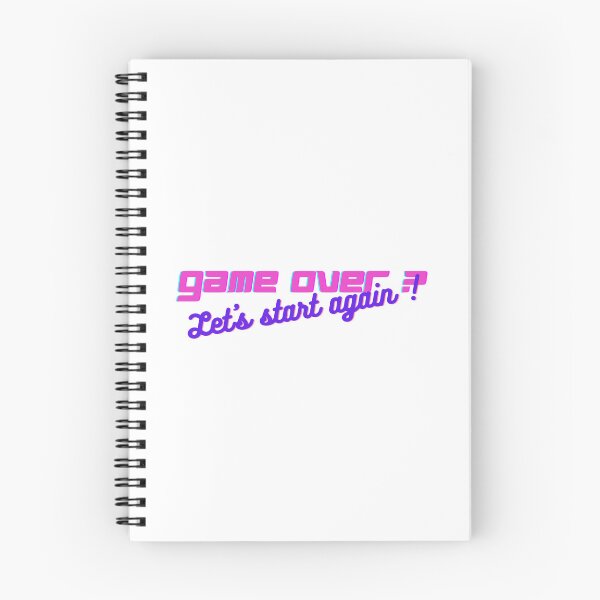 Item preview, Game over ? Let's start again ! designed and sold by HachiKobe.