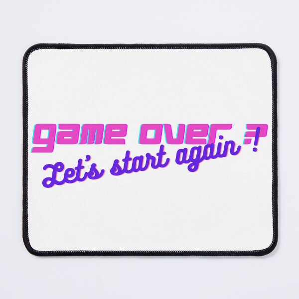 Item preview, Game over ? Let's start again ! designed and sold by HachiKobe.
