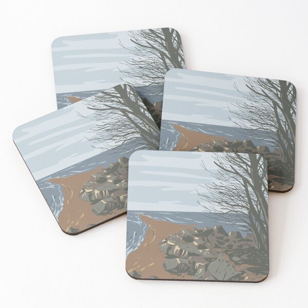 Item preview, Point Pelee National Park in Essex County Ontario Canada WPA Poster Art designed and sold by patrimonio.