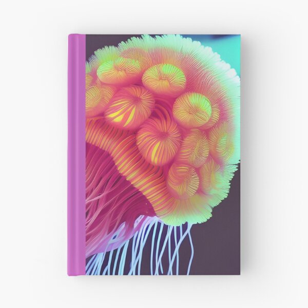 Item preview, Neon Lions Mane Jellyfish  designed and sold by ARTificentPR.