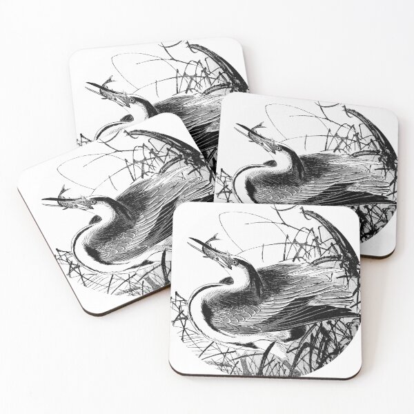 Item preview, Black and White Japanese Crane designed and sold by notsweettea.