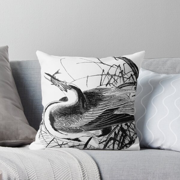 Item preview, Black and White Japanese Crane designed and sold by notsweettea.
