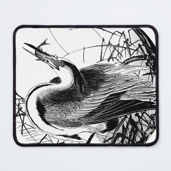 Item preview, Black and White Japanese Crane designed and sold by notsweettea.