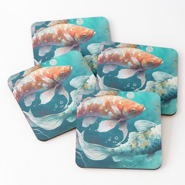 Item preview, Kois dancing in underwater world designed and sold by Engl.