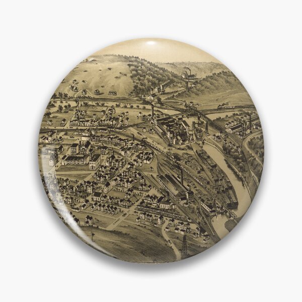 Item preview, Johnsonburg, Pennsylvania (1895) designed and sold by allhistory.