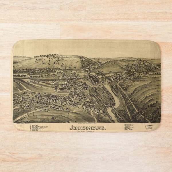Item preview, Johnsonburg, Pennsylvania (1895) designed and sold by allhistory.