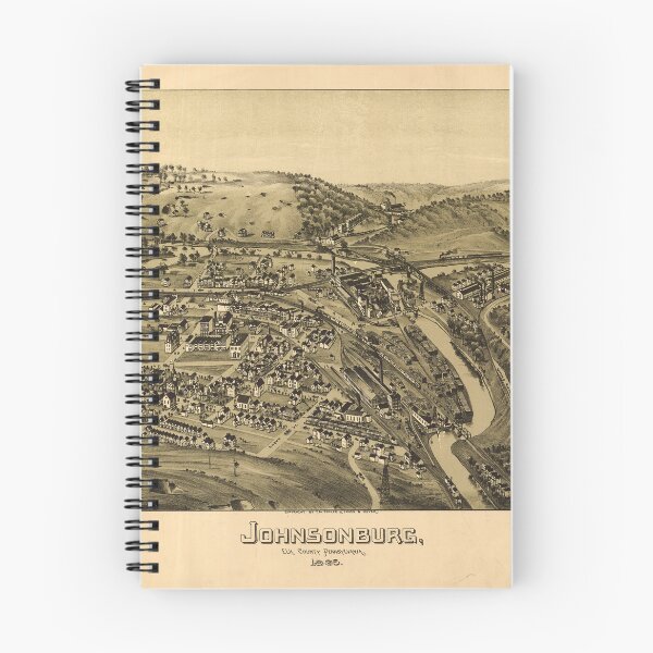 Item preview, Johnsonburg, Pennsylvania (1895) designed and sold by allhistory.