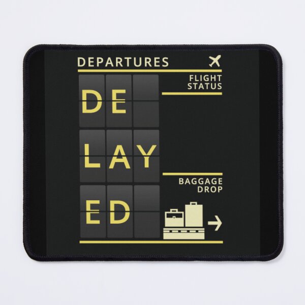 Item preview, Flight status - DELAYED designed and sold by Etho27.