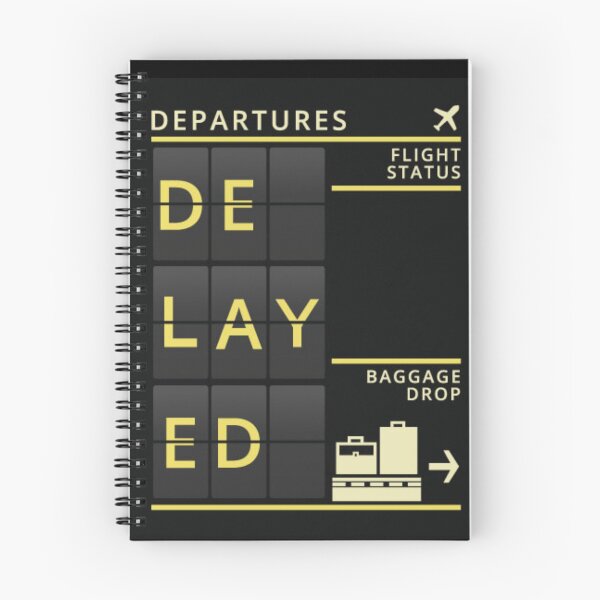 Item preview, Flight status - DELAYED designed and sold by Etho27.