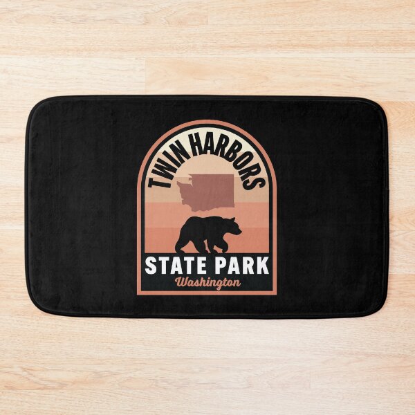 Item preview, Twin Harbors State Park WA Bear designed and sold by HalpinDesign.