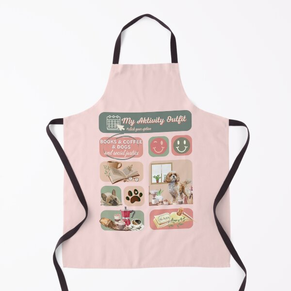 Item preview, books and coffee and dogs and social justice - My activity outfit with Smiley designed and sold by PositiveIdeas.