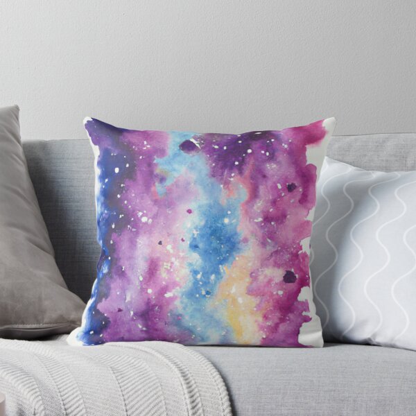 Item preview, Colorful emission nebula - watercolor designed and sold by The Iconic Minimalist.