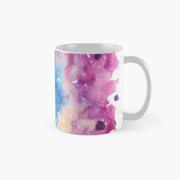 Item preview, Colorful emission nebula - watercolor designed and sold by The Iconic Minimalist.