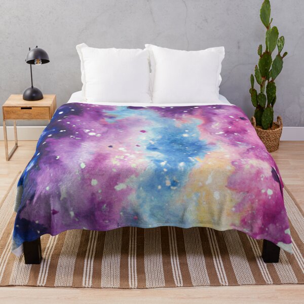 Item preview, Colorful emission nebula - watercolor designed and sold by The Iconic Minimalist.