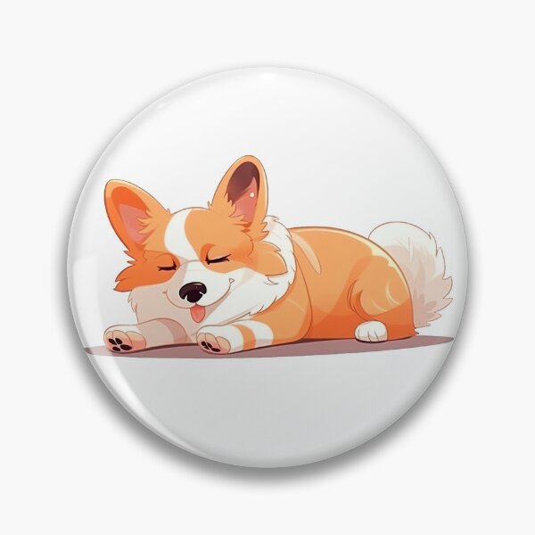 Item preview, Cute Sleepy Corgi designed and sold by VictorSchell.