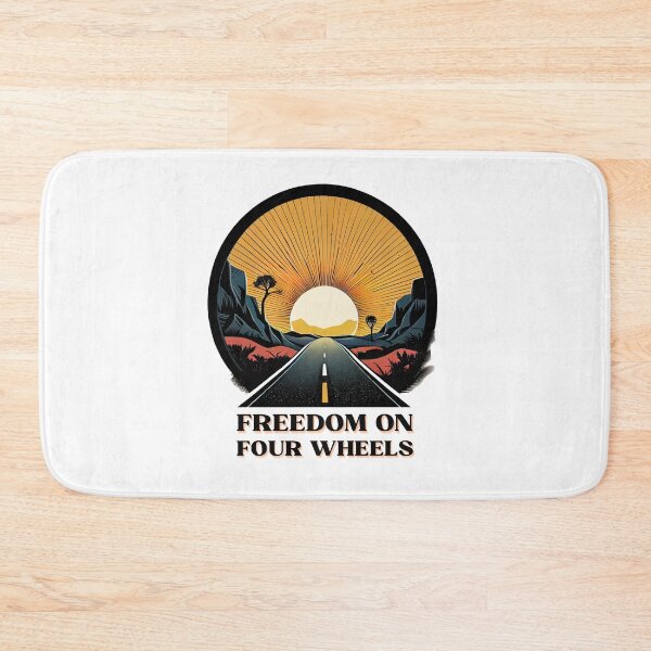 Item preview, Freedom On Four Wheels designed and sold by FiveIntentions.