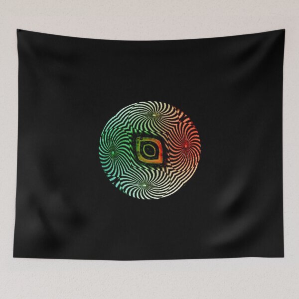 Item preview, Rasta Quad Illusory Circle Cut Out designed and sold by PPPimp.