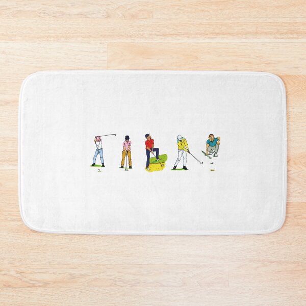 Item preview, Golf players and golf shots designed and sold by dizzycatbiz.