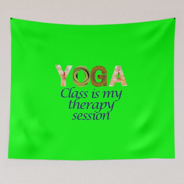 Item preview, Yoga Class is My Therapy Session: Heal Your Mind and Body with this Transformative Design designed and sold by Katedesignz.