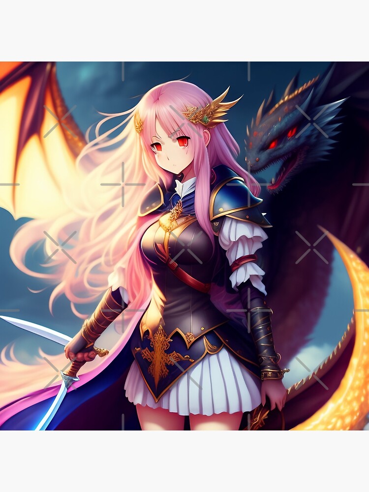 fantasy anime female warrior | pinterest | Stable Diffusion