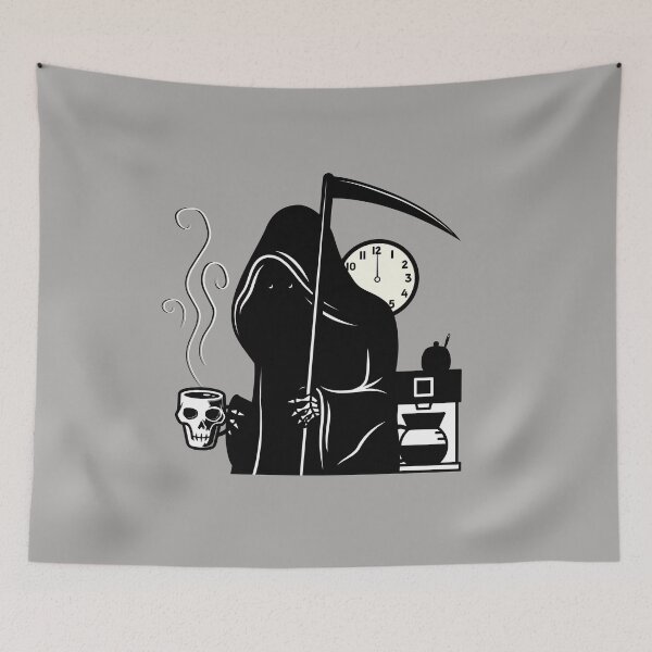 Item preview, Grim Reaper Coffee Time designed and sold by AMERICANCHEEZ.