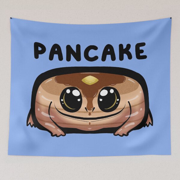 Item preview, Pancake The Frog (In Blue) designed and sold by Creepy-Cutesie.