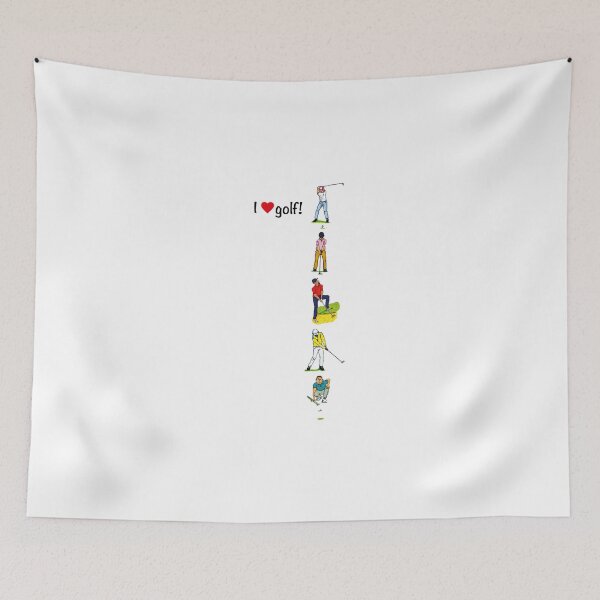 Item preview, I love golf - golf players designed and sold by dizzycatbiz.