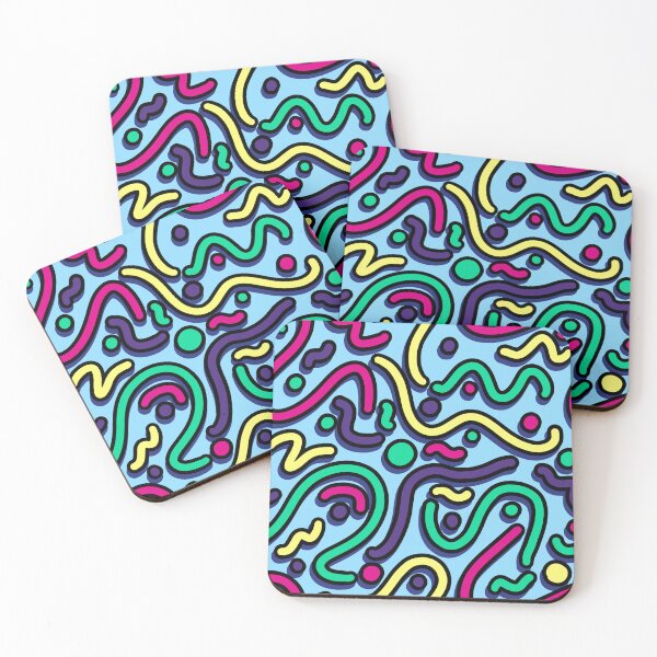 Item preview, 90’s Confetti Squiggles designed and sold by Kaydee Mick.