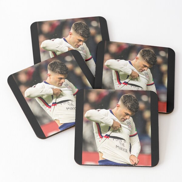 Item preview, Pulisic Man in the Mirror USMNT  designed and sold by dominicArt1.